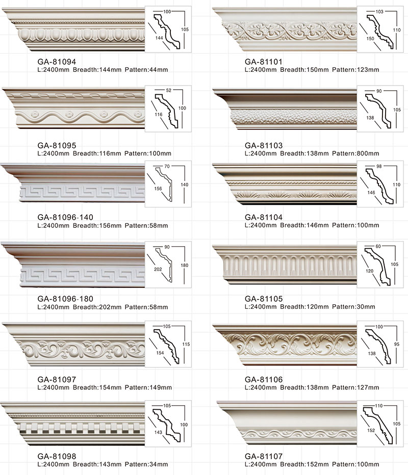 PU Cornice Molding