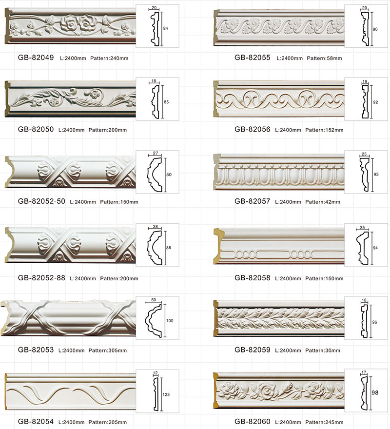  PU Cornice Moulding