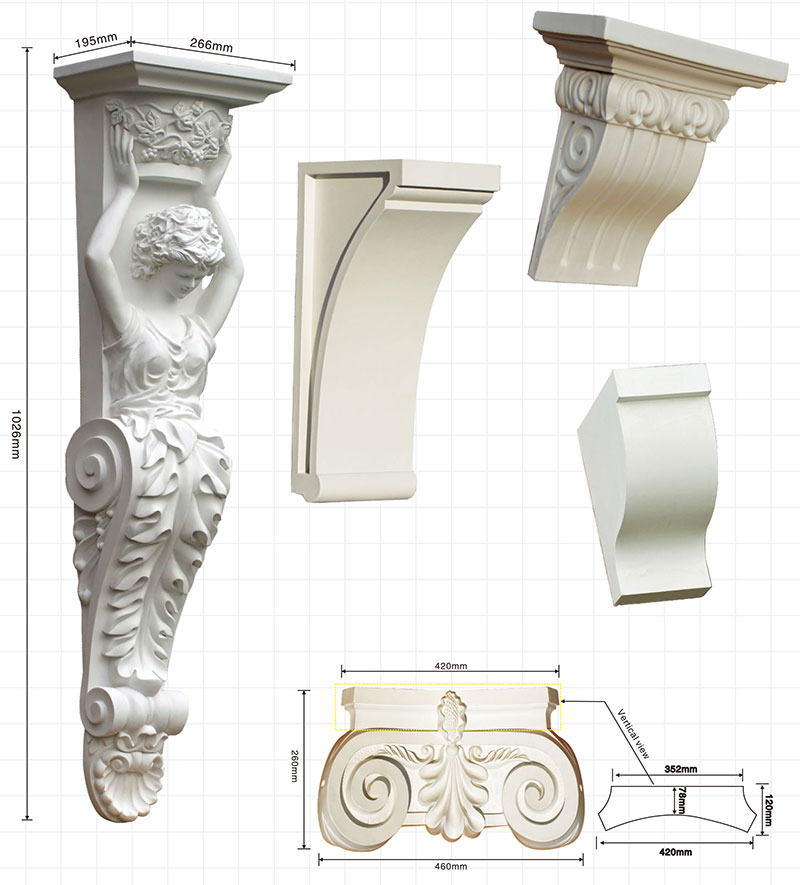 Factory Primed Corbels