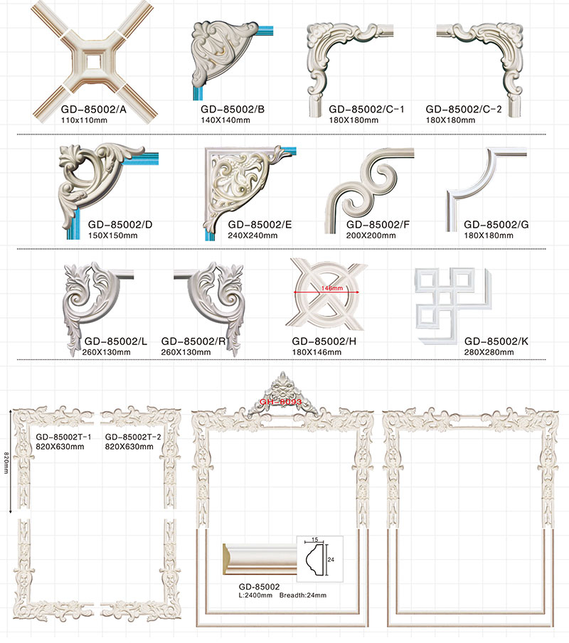 ceiling moulding corners