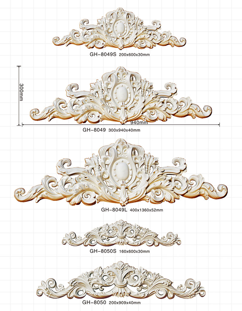  Furniture Appliques