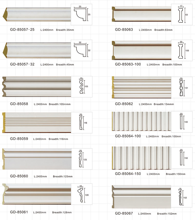 flat panel molding